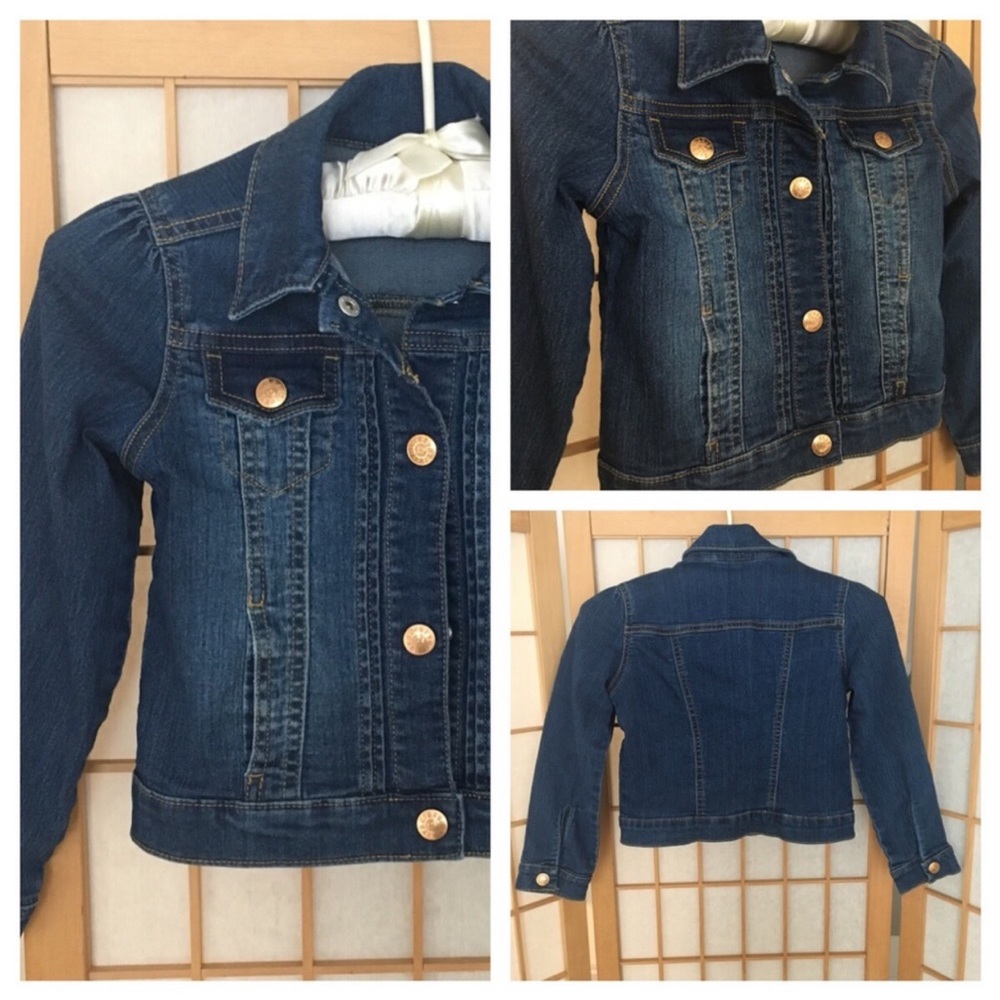 Crazy 8 Girls Jean Jacket SZ S (5-6)